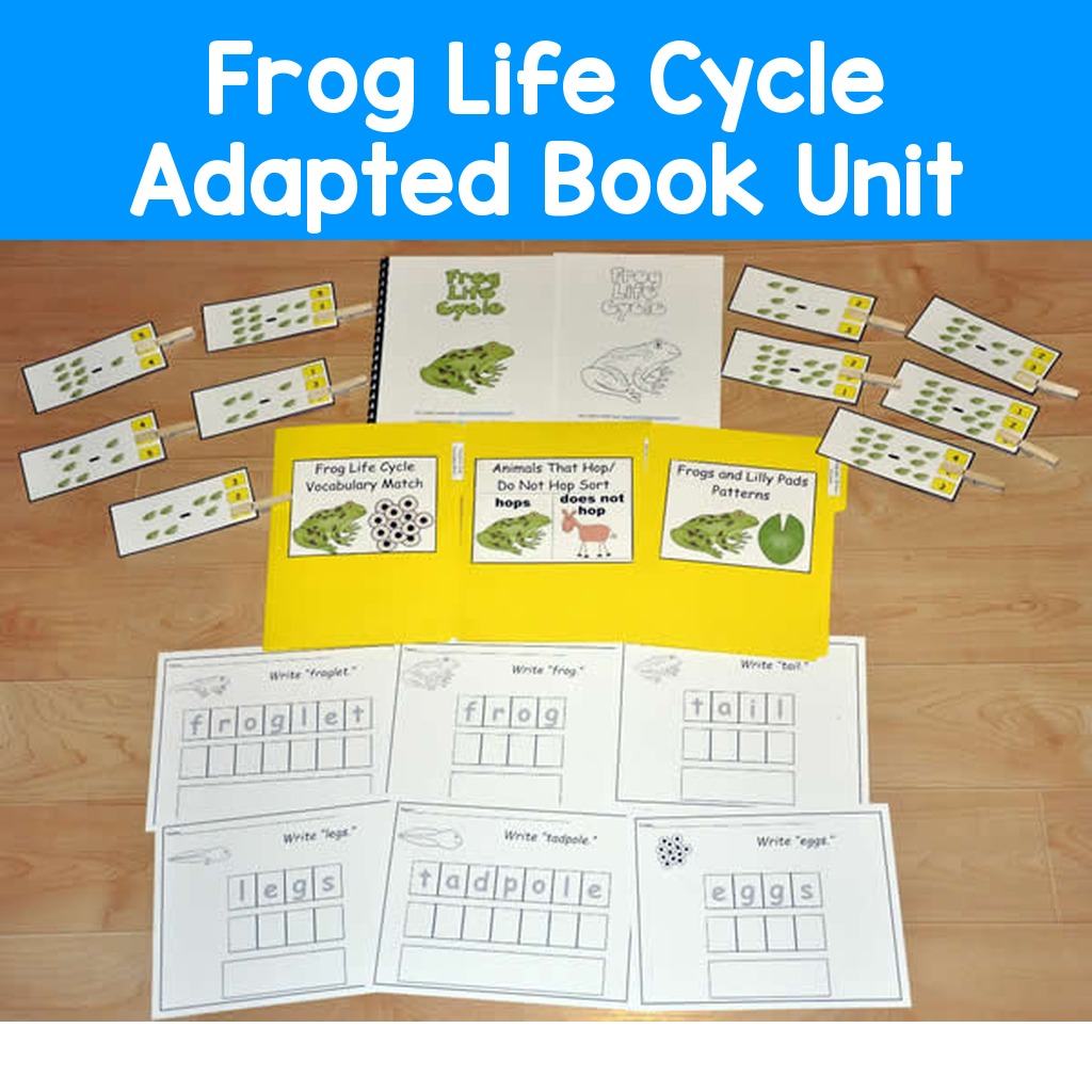 Frog Life Cycle New Adapted Book Unit