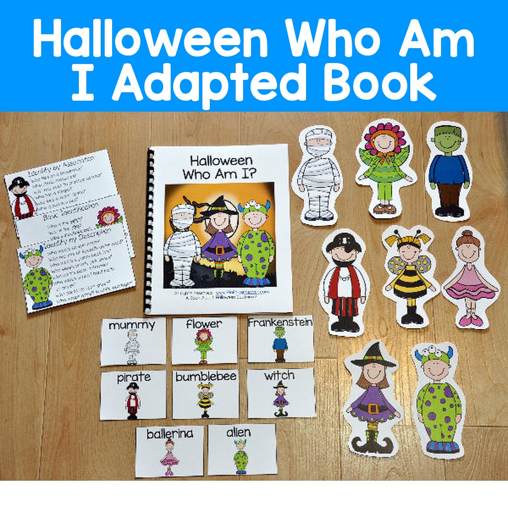 Halloween Adapted Book--"Who Am I?"