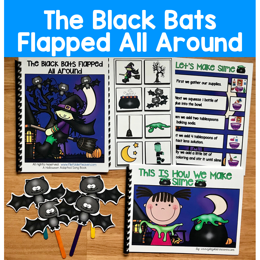 Halloween Adapted Books: "The Black Bats Flapped All Around"