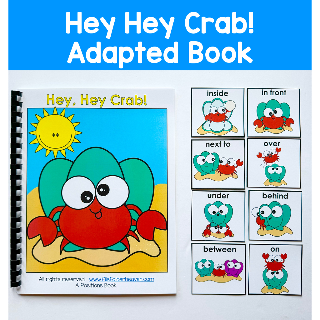 Hey Hey Crab! Adapted Book And Activities