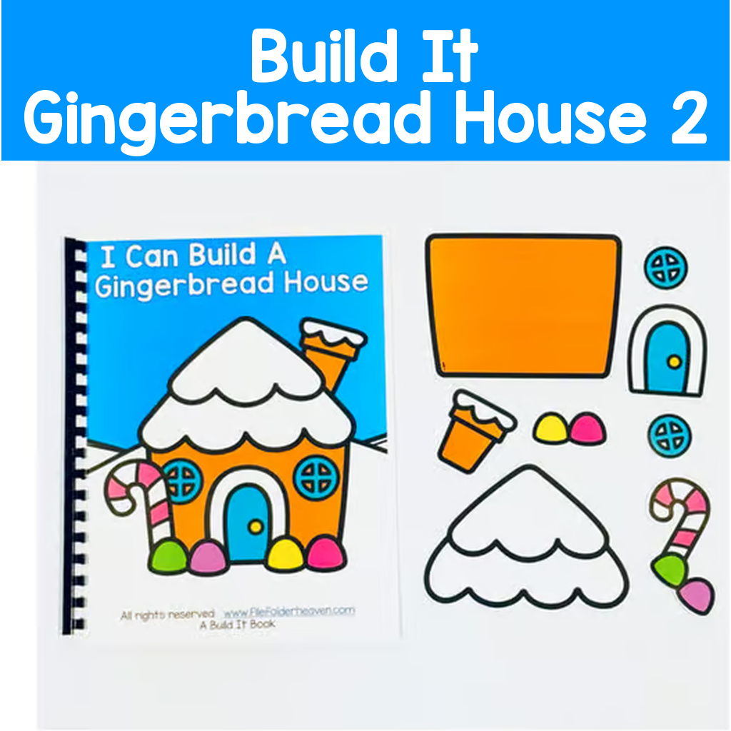 I Can Build A Gingerbread House Adapted Book 2