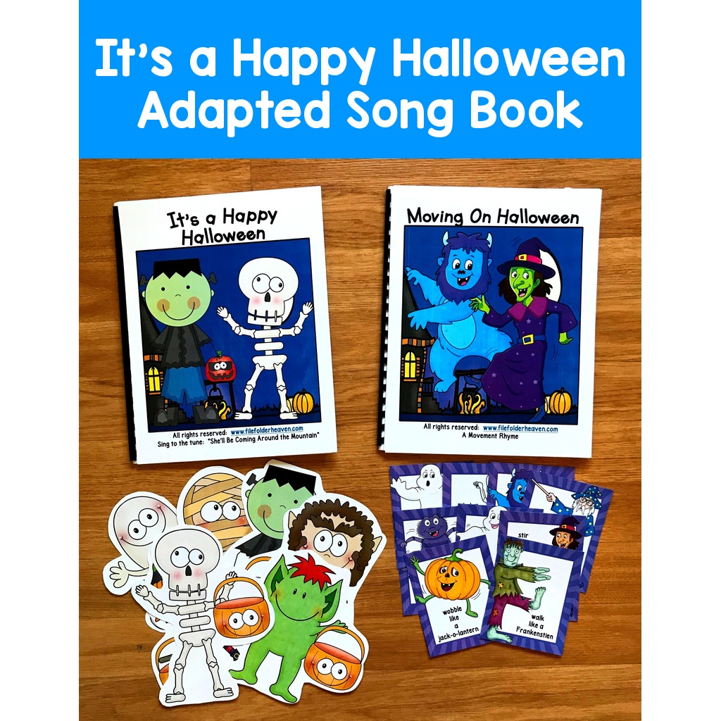 Halloween Adapted Books W/ Music and Movement