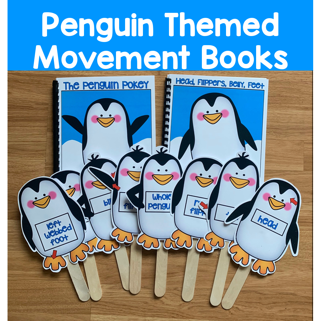 Penguin Themed Movement Books