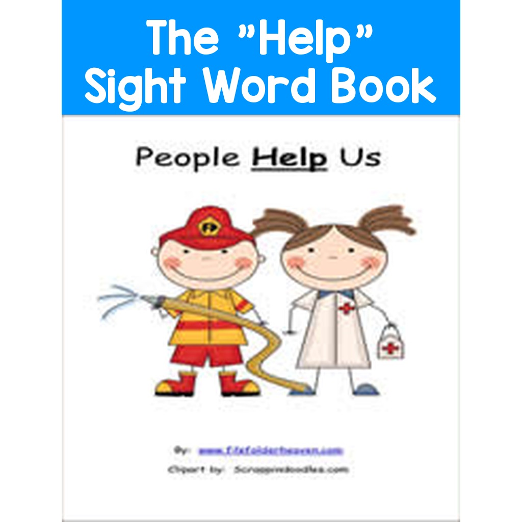 The "Help" Sight Word Adapted Book