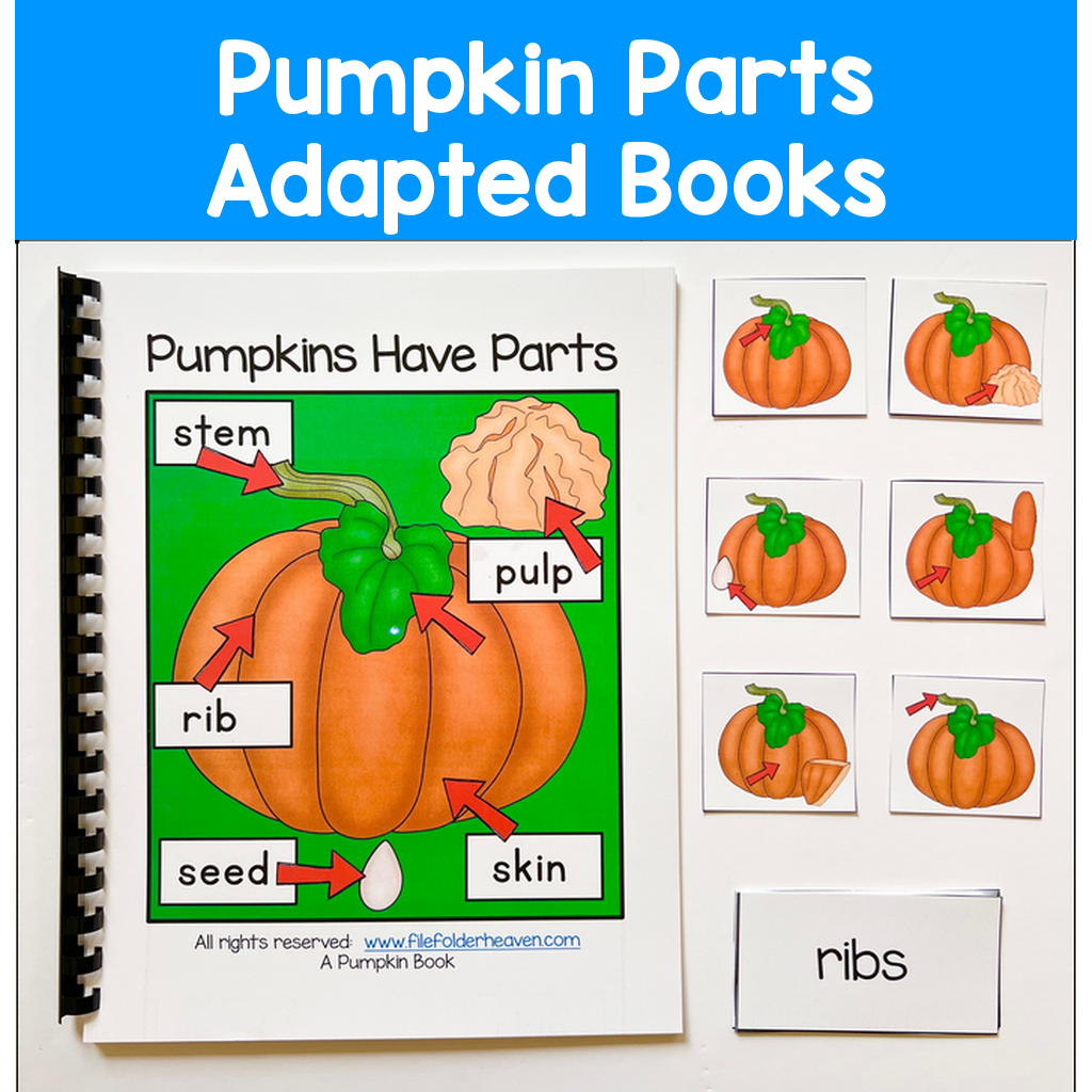 Pumpkin Parts Adapted Books