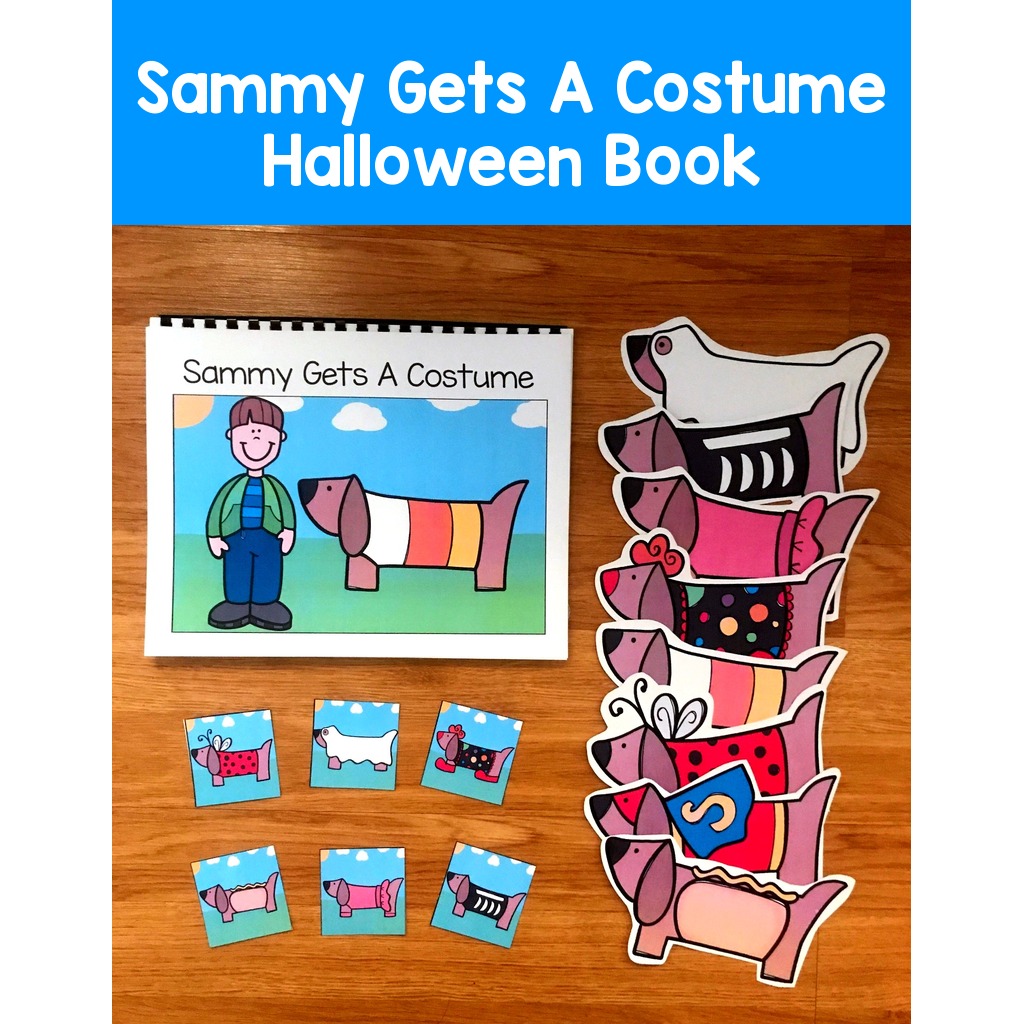 Halloween Adapted Book: "Sammy Gets A Costume"