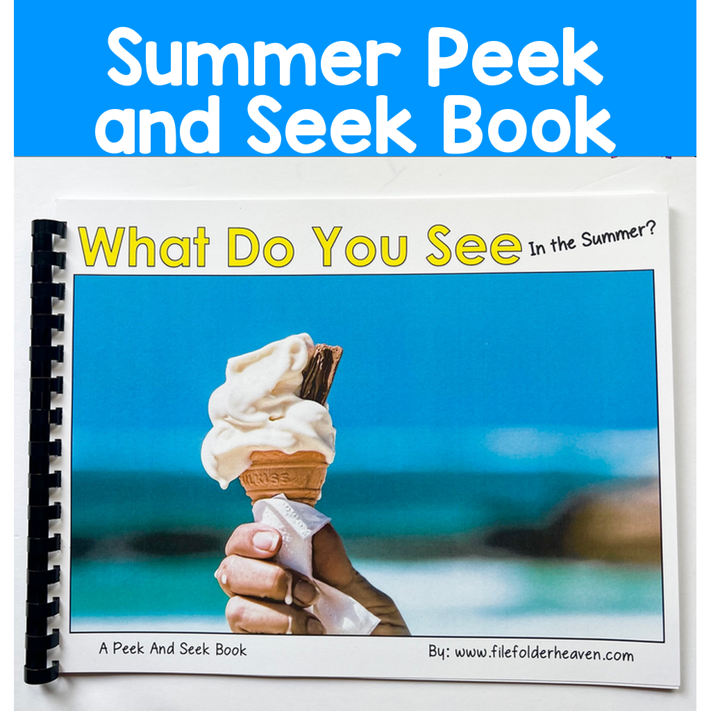 Summer Peek And Seek Book
