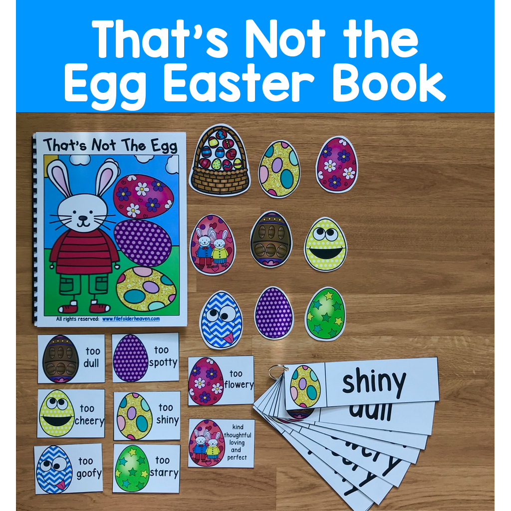 "That's Not the Egg" Easter Themed Adapted Book