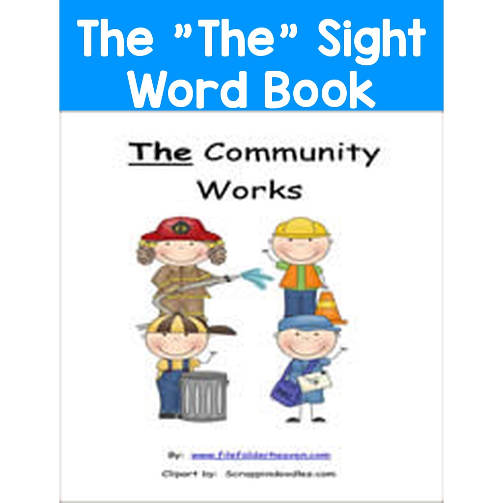 The "The" Sight Word Adapted Book