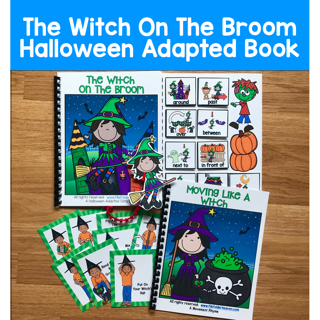Halloween Themed Adapted Books (w/Music and Movement)