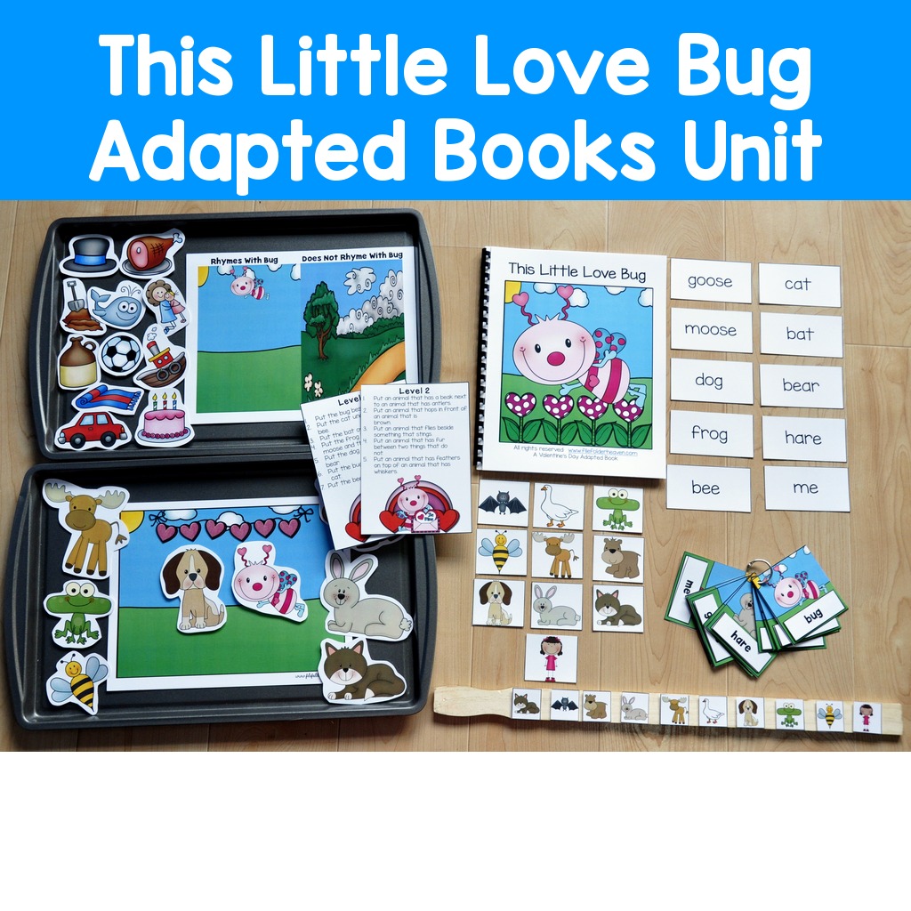 This Little Love Bug Adapted Books Unit