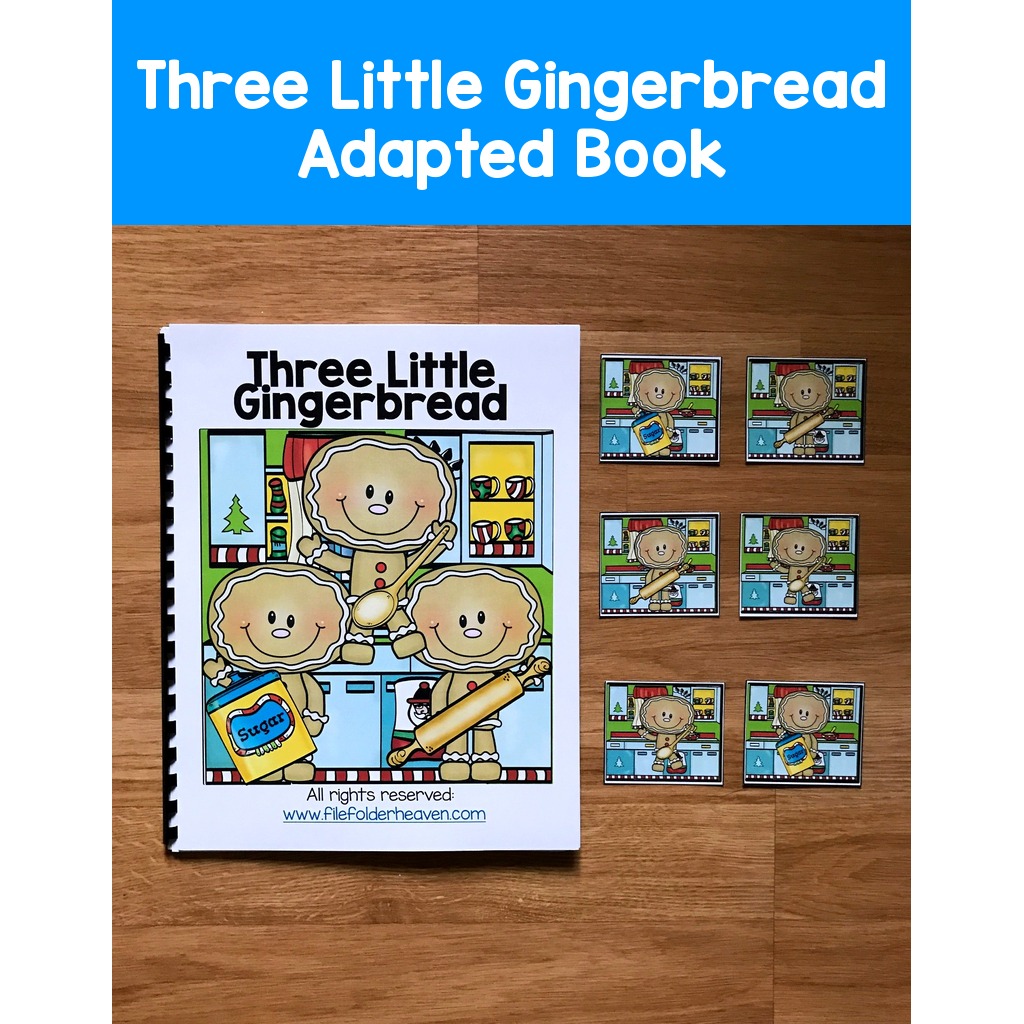 Gingerbread Man Adapted Book:  "Three Little Gingerbread"