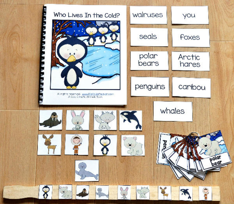 Cold Climate Animals Adapted Book | Arctic Animals | Science Special Ed