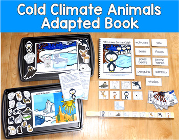 Cold Climate Animals Adapted Book Unit | Arctic Habitat | SLP SPED Autism