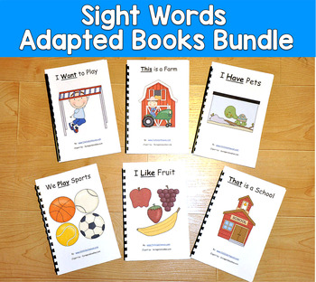 The "That" Sight Word Adapted Book