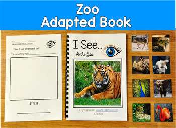 Zoo Adapted Book: "I See" At the Zoo