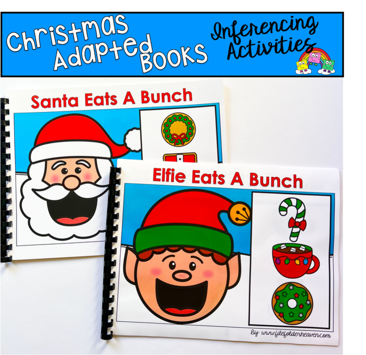 Christmas Adapted Books For Inferencing Skills For Early Learners