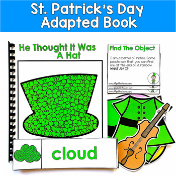 St Patrick's Day Adapted Book | Inferencing Vocabulary | SLP SPED Autism Speech