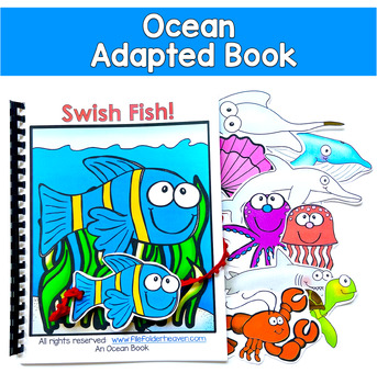 Ocean Adapted Book | Prepositions & WH Questions | Swish Fish