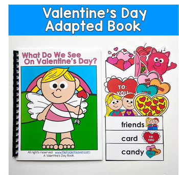 Valentine's Day Adapted Book