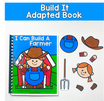 Build It Adapted Book For Following Directions: I Can Build A Farmer