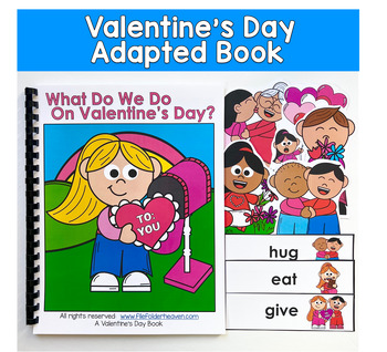 Valentine's Day Adapted Book