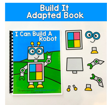 Build It Adapted Book For Following Directions: I Can Build A Robot