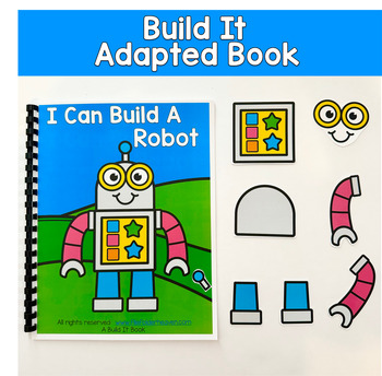Build It Adapted Book For Following Directions: I Can Build A Robot