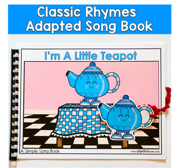 I'm A Little Teapot Adapted Song Book For Circle Time In Special Education