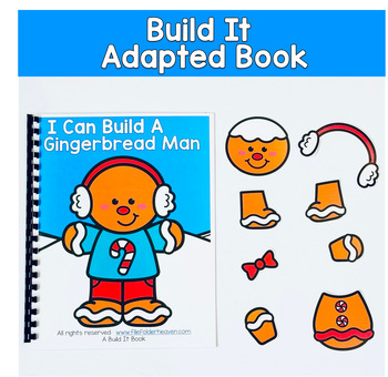 Build It Adapted Book For Following Directions: I Can Build A Gingerbread Man 1