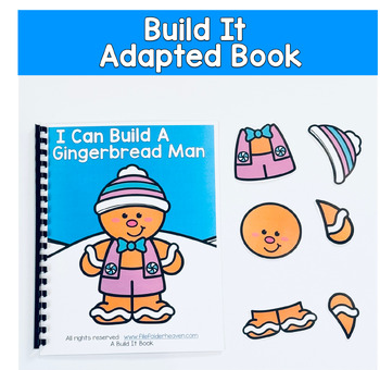 Build It Adapted Book For Following Directions: I Can Build A Gingerbread Man 2