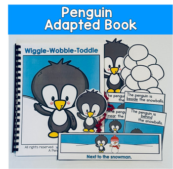 Penguin Adapted Book For Prepositions, Basic Comprehension and Sequencing Skills