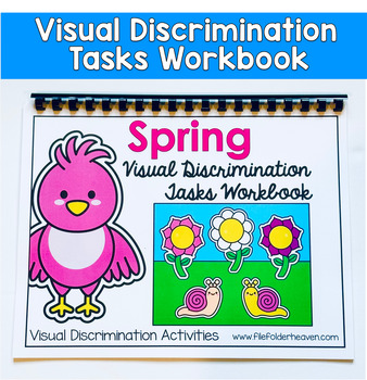 Spring Visual Discrimination Tasks, Spring Workbook For Visual Discrimination