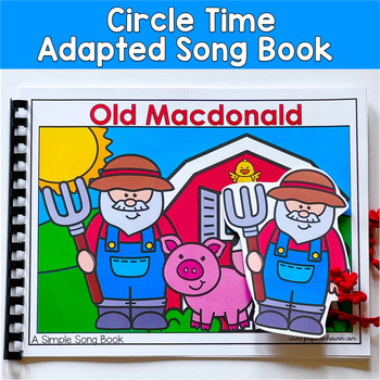 Old MacDonald Had a Farm Circle Time Adapted Book