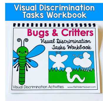 Bugs And Critters Visual Discrimination Skills Workbook