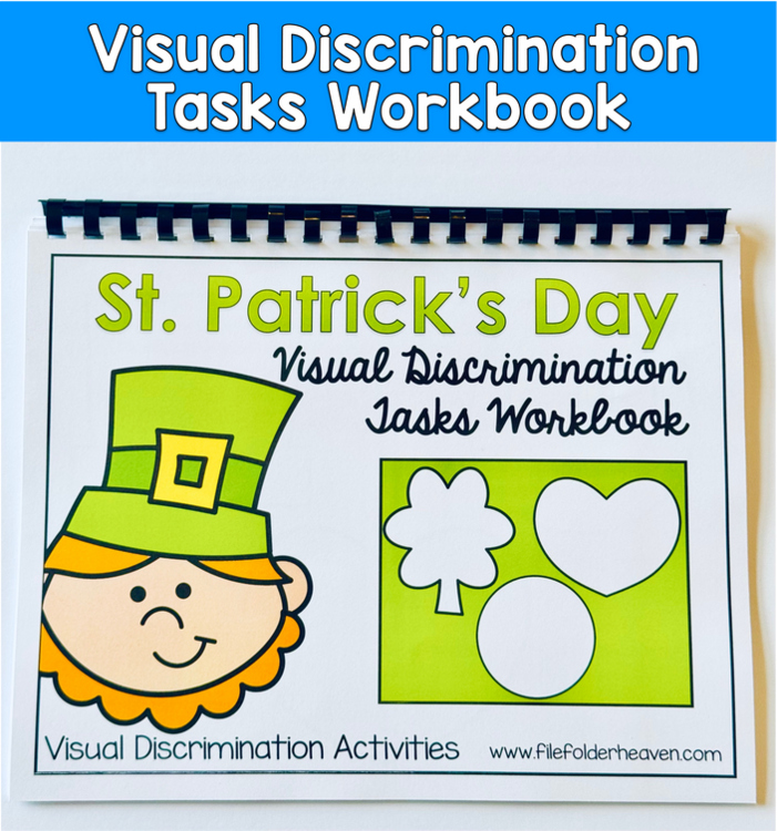 St. Patrick's Day Visual Discrimination Activities 2