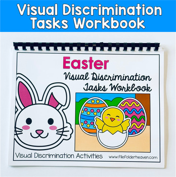 Easter Visual Discrimination Skills Workbook 1 | Matching Activities | Pre-K