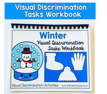 Winter Visual Discrimination Tasks Workbook