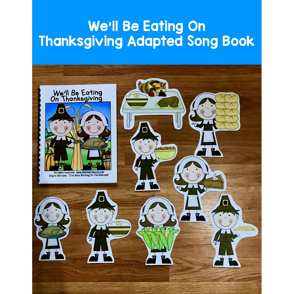 "We'll Be Eating On Thanksgiving" Adapted Song Book