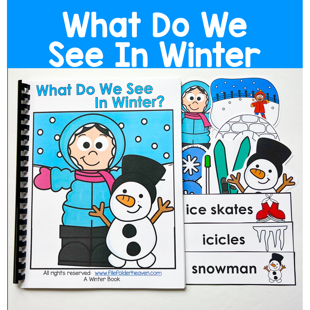 Winter Adapted Book: What Do We See In Winter