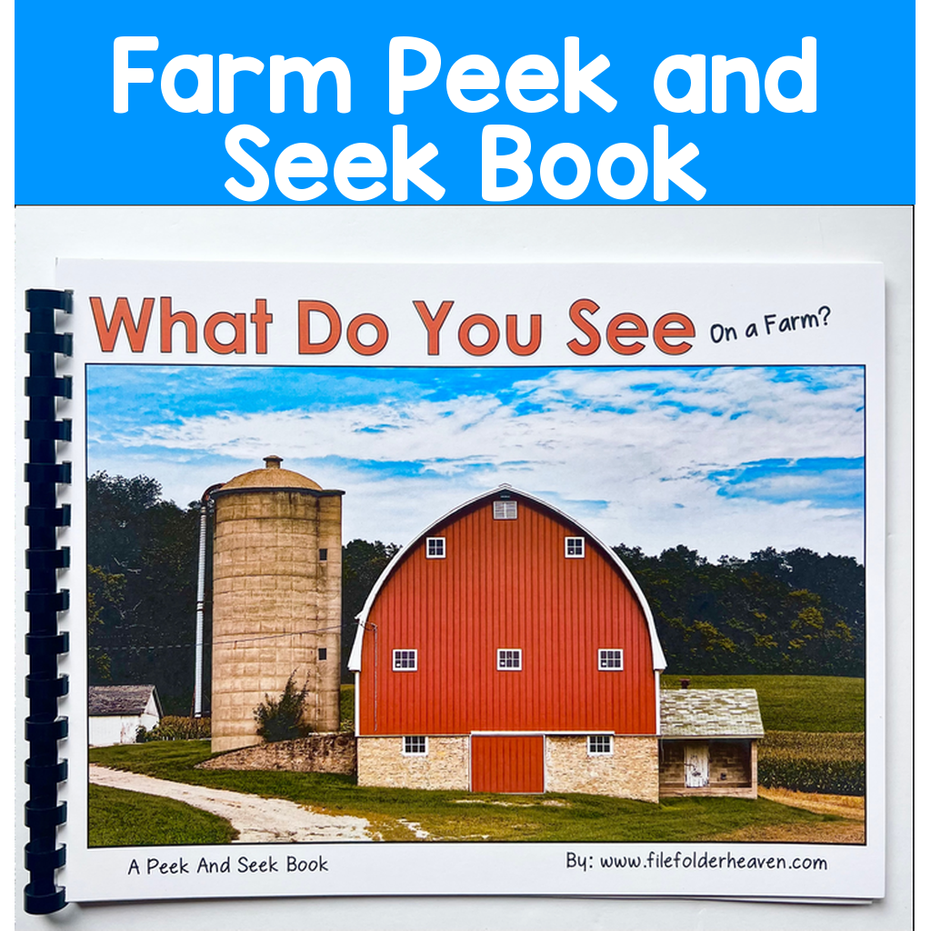 Farm Peek And Seek Book