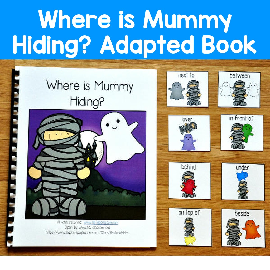 Where is Mummy Hiding? Halloween Adapted Book