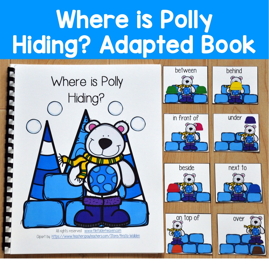"Where is Polly Hiding?" Adapted Book