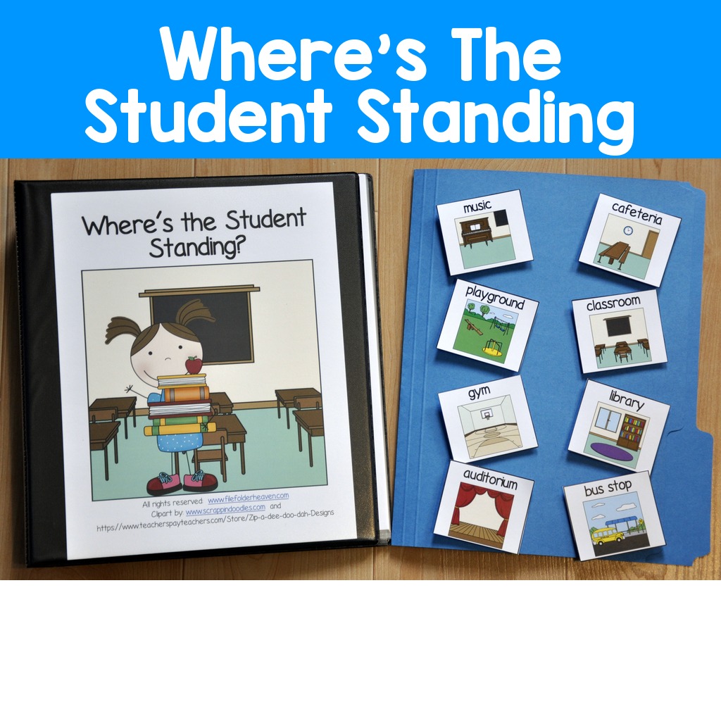 "Where's the Student Standing?" Adapted Book
