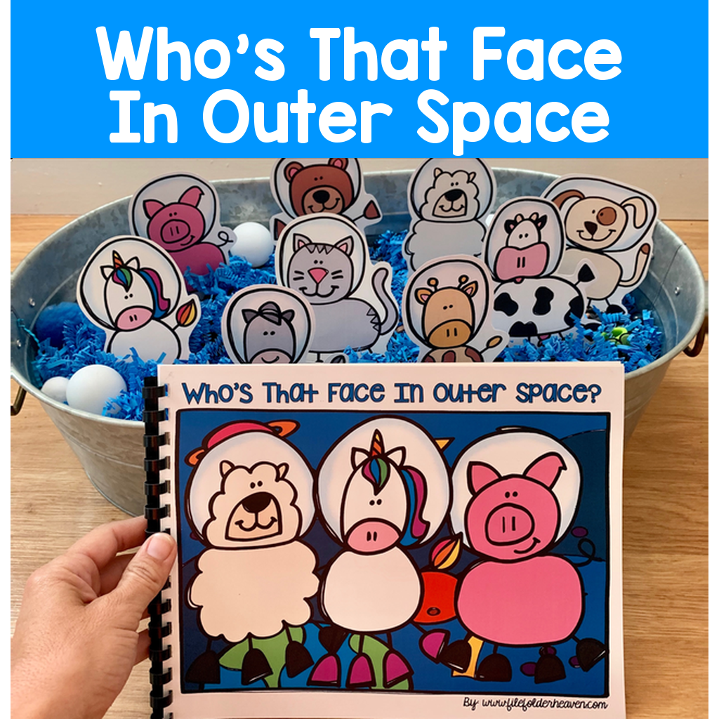"Who's That Face In Outer Space?" Solve The Riddle Adapted Book