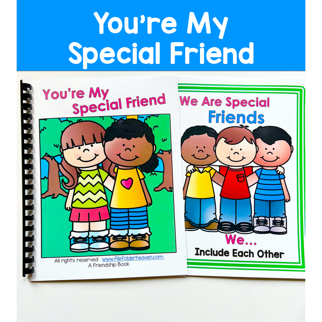 Friendship Adapted Book And Activities