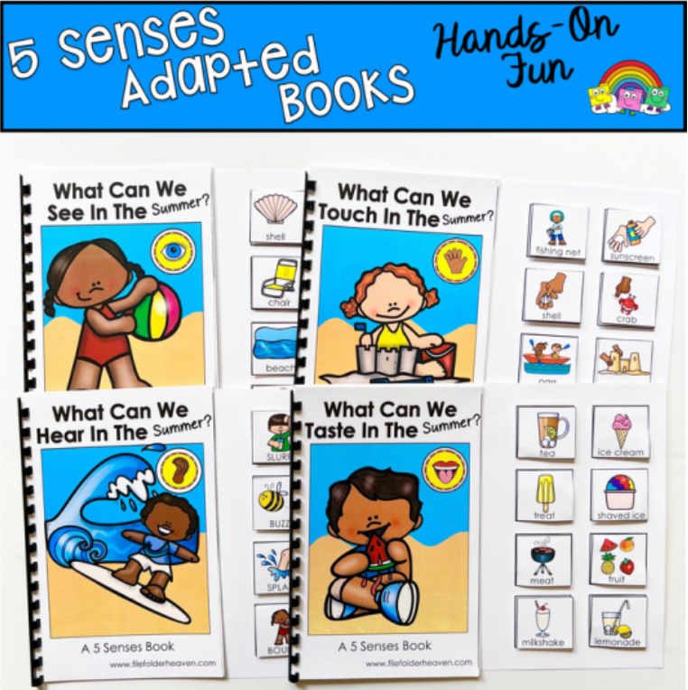 Summer Senses Adapted Books
