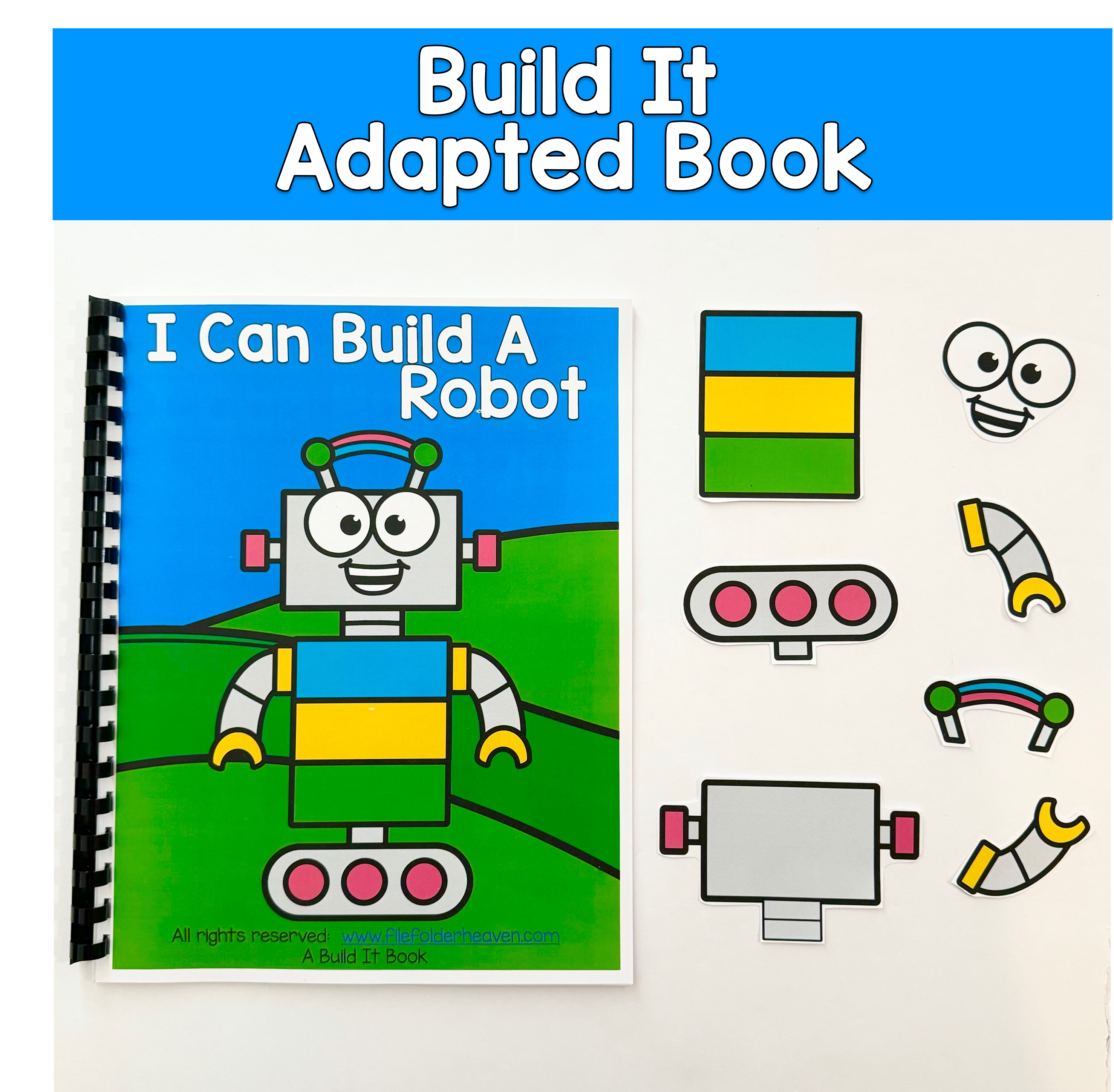 Build It Adapted Book For Following Directions: I CAN BUILD A ROBOT 1