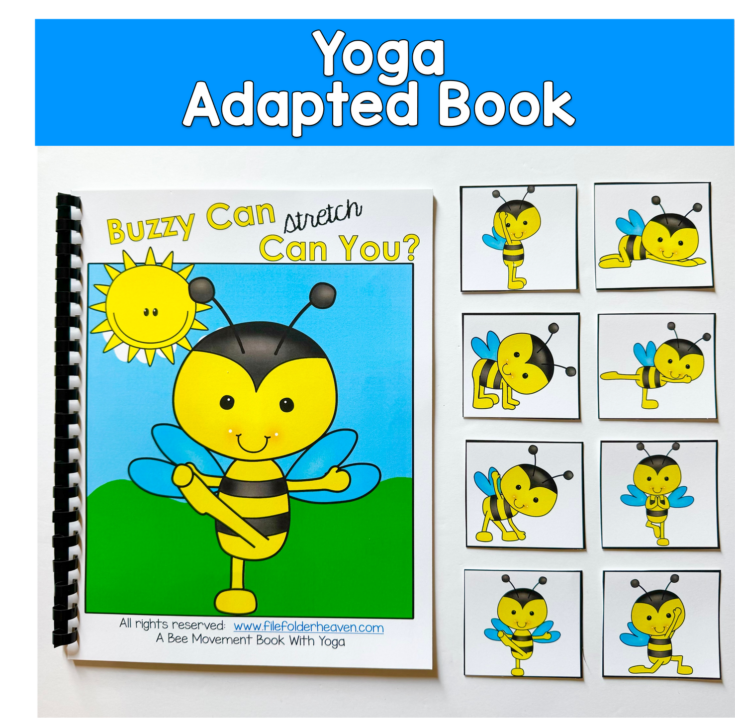 Spring Yoga Adapted Book For Movement And Imitation Skills