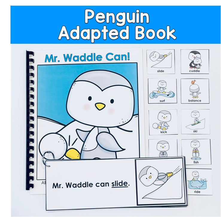 Penguin Adapted Book For Verbs And The Core Word CAN